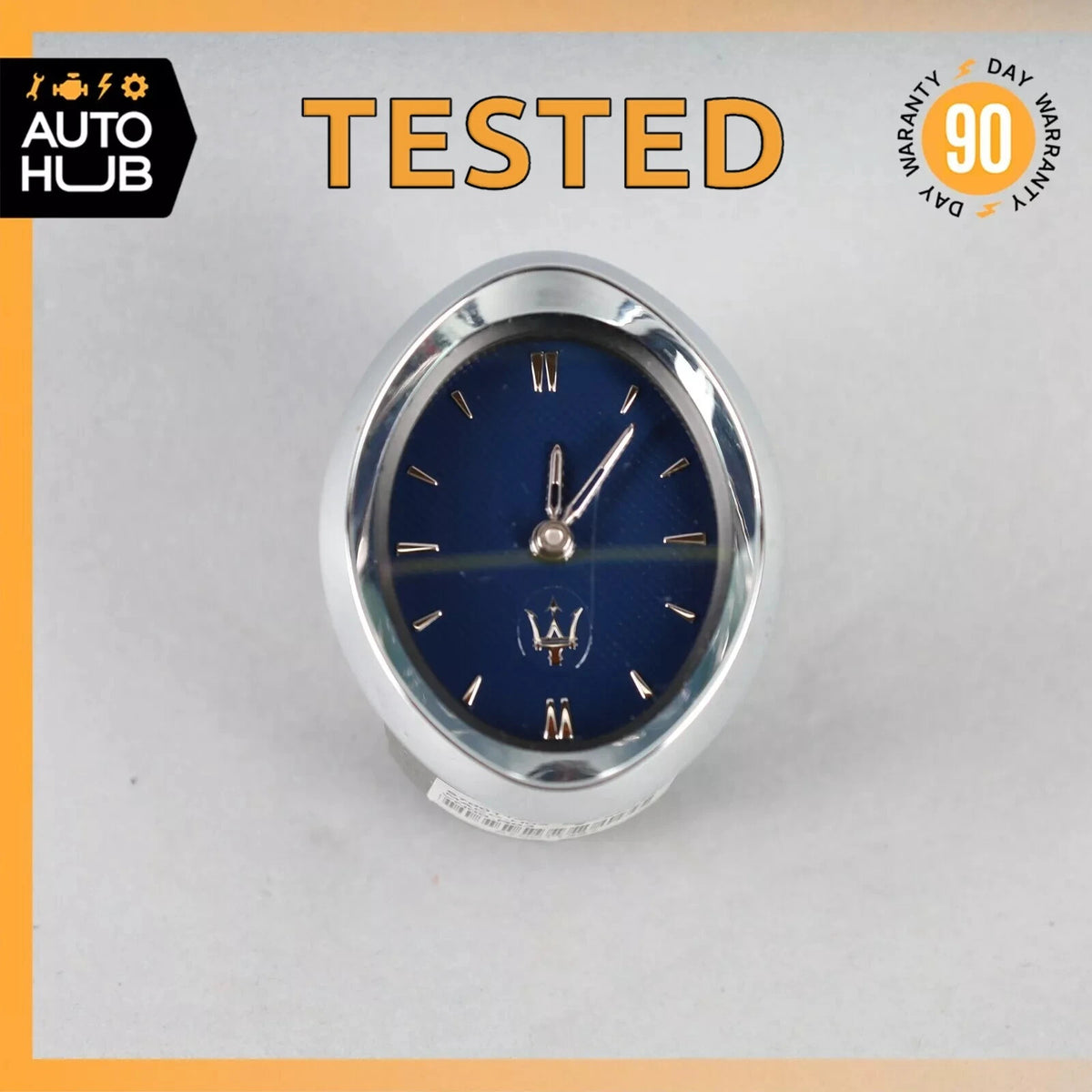 14-16 Maserati Quattroporte M156 Center Dashboard Analog Clock 670011361 OEM - photo 1