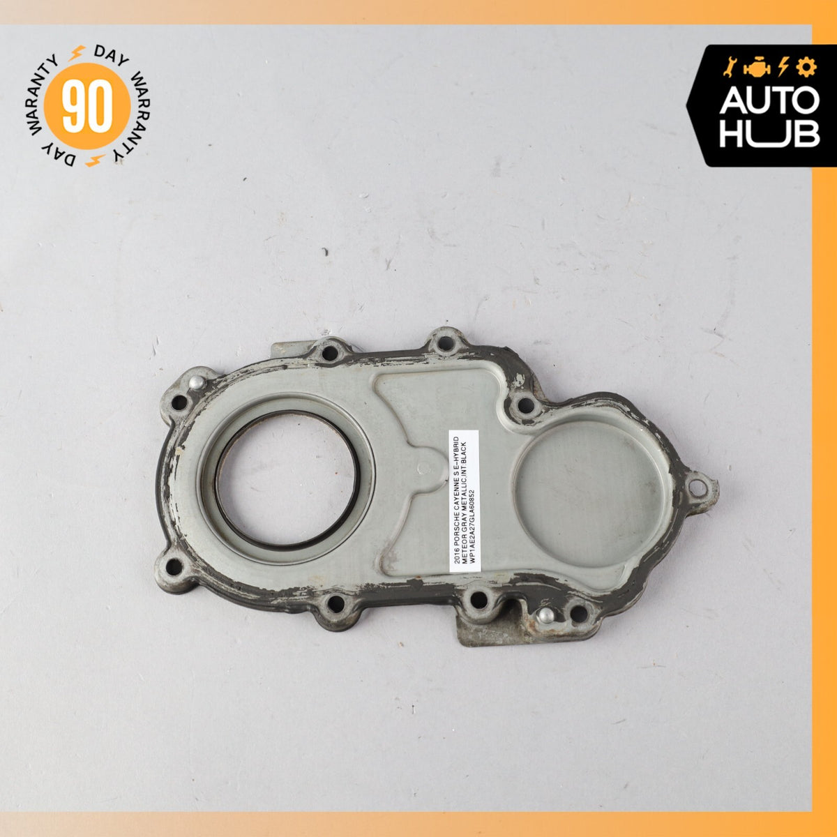 Porsche Cayenne 958 E-Hybrid S Engine Motor Crankshaft Cover Bezel OEM - photo 4