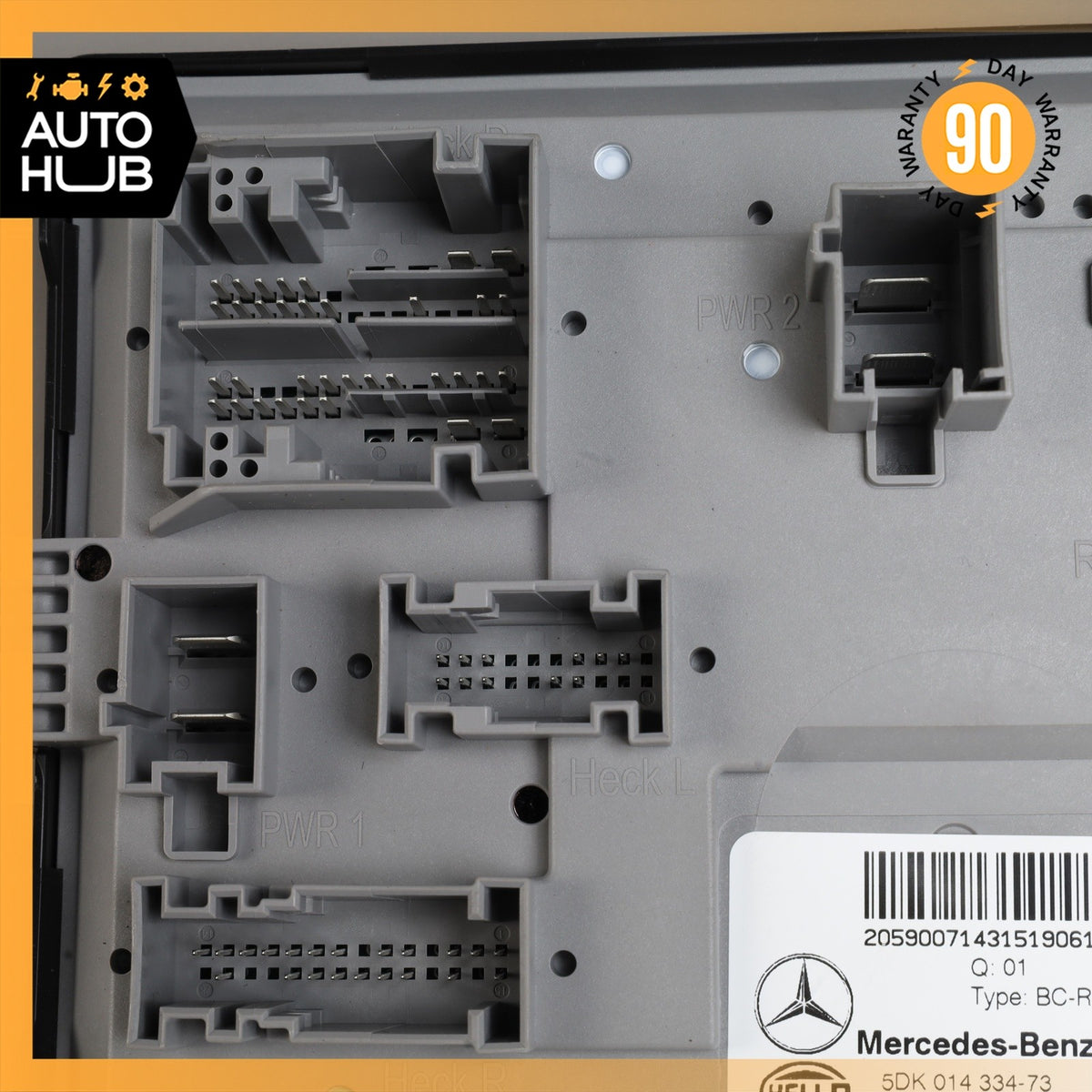 19-23 Mercedes W205 C300 C43 AMG Rear Trunk SAM Control Module OEM 67k - photo 3