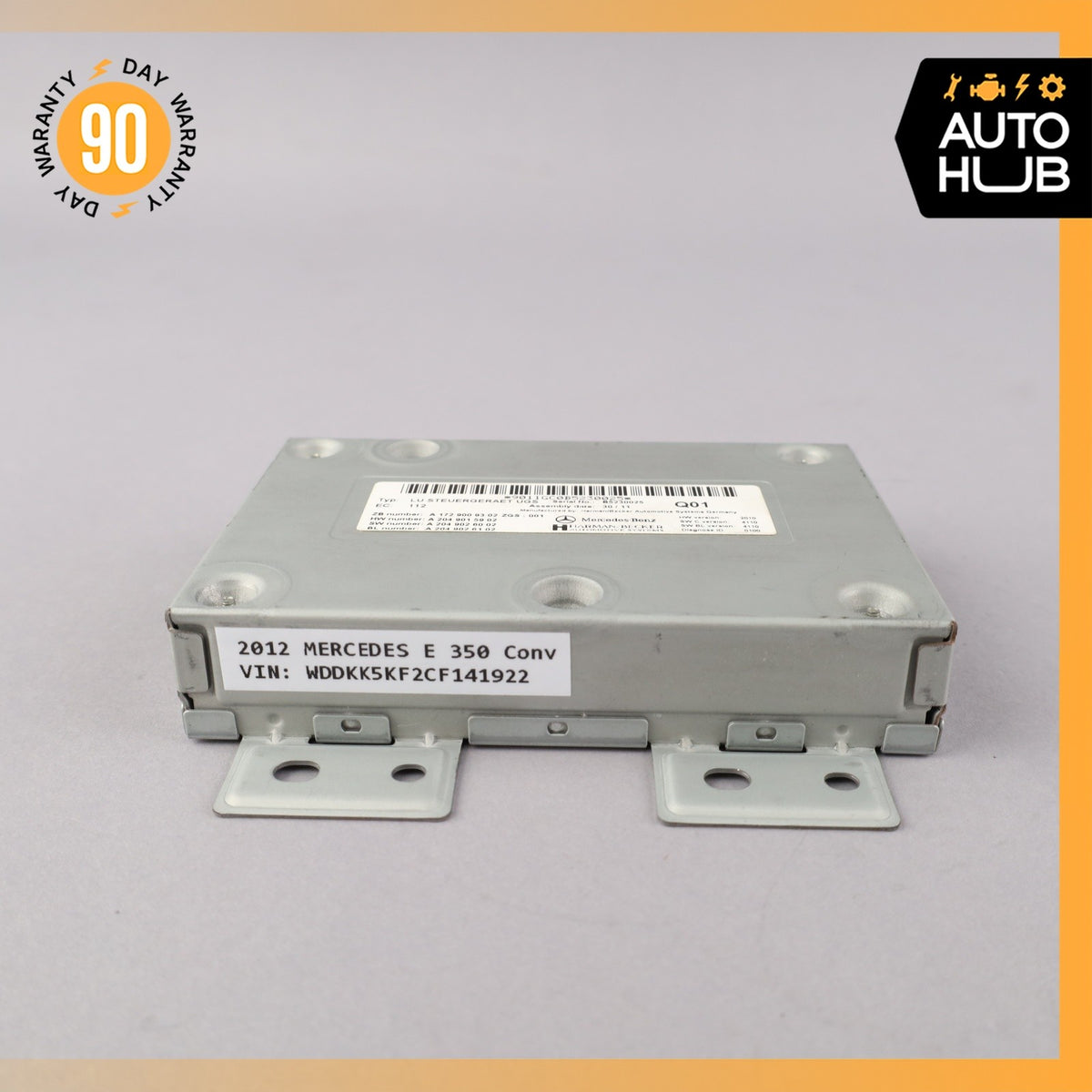 Mercedes W207 E350 S63 AMG SLK350 Communication Interface Module 2049009301 OEM - photo 6