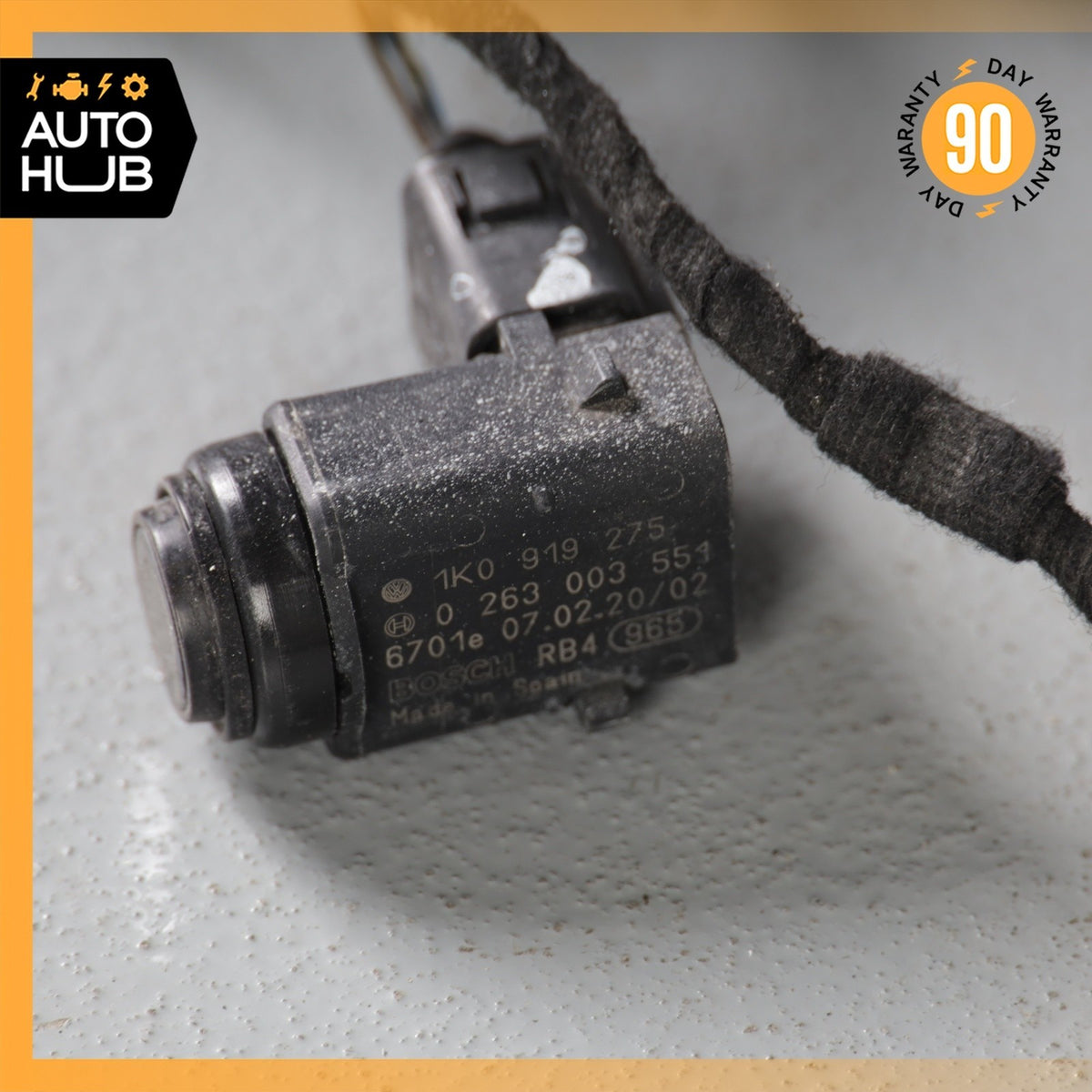 Bentley Continental GTC GT Front Bumper Parking Sensor Wire Harness PDC OEM 40k - photo 9