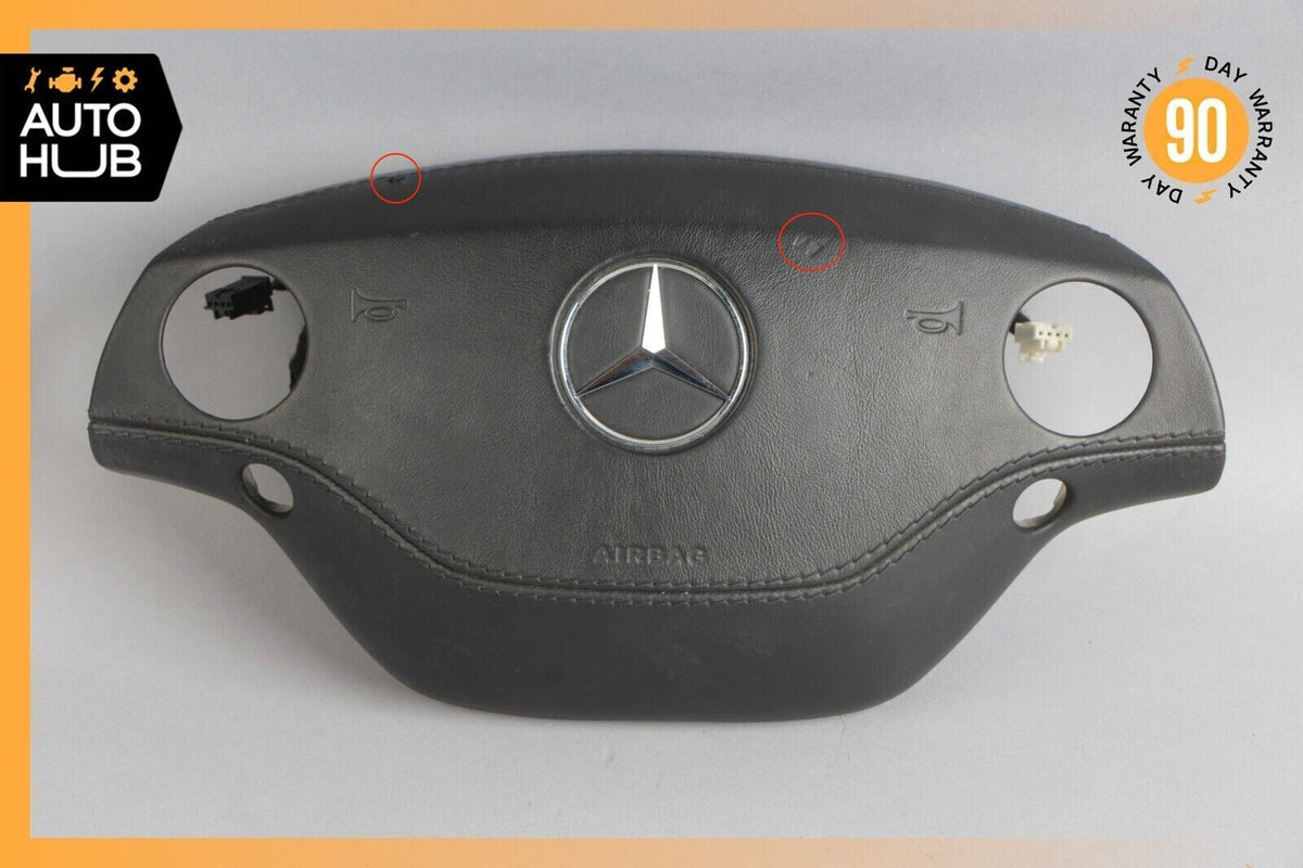 07-10 Mercedes W221 S550 CL550 S63 AMG Steering Wheel Airbag Air Bag Black OEM - photo 1