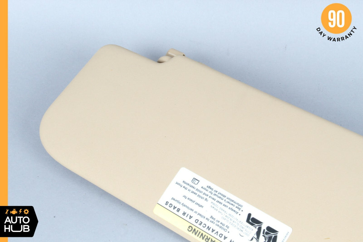 06-12 Mercedes X164 GL450 ML450 Sun Visor Sunvisor Right Side Beige OEM - photo 10