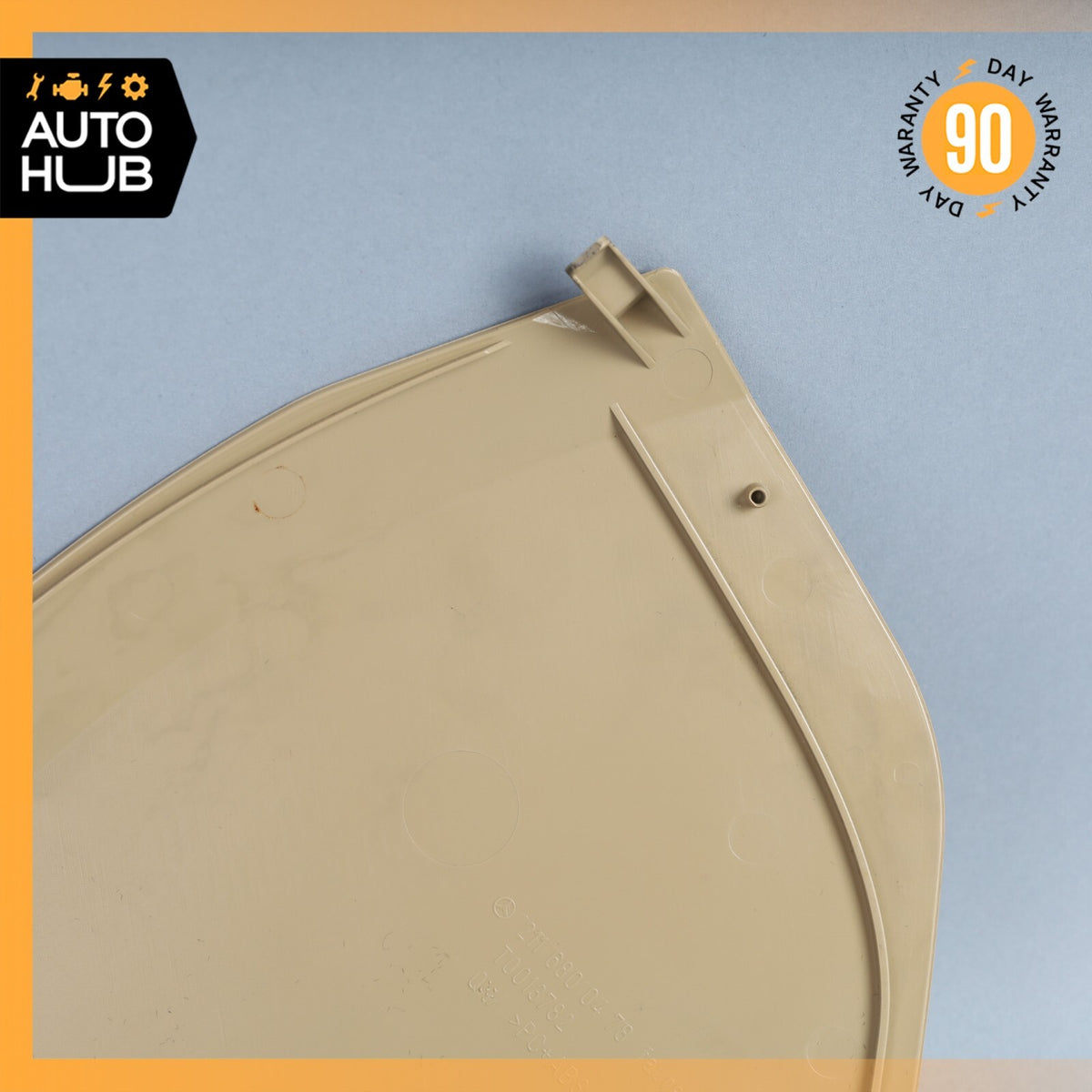 07-09 Mercedes W211 E350 E320 E550 Right Dashboard Trim Cover Panel Beige OEM - photo 10