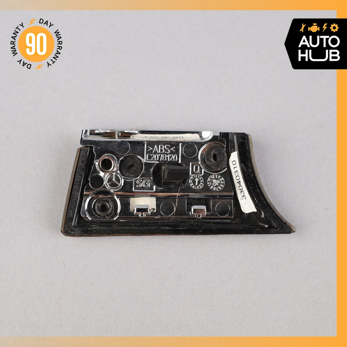 10-13 Mercedes W207 E550 Dashboard Panel Left Trim Wood 2076802271 OEM - photo 4