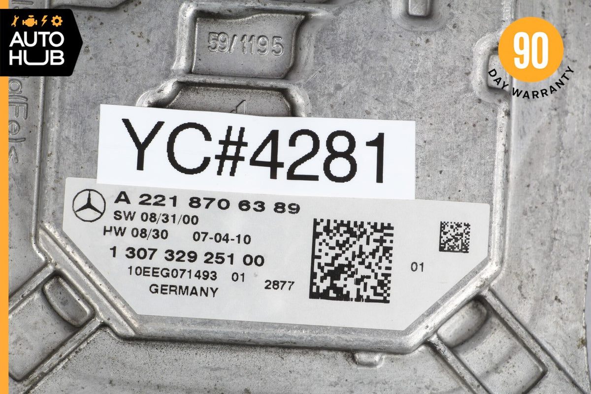 Mercedes W221 S400 CL550 LED Headlight Voltage Regulator Ballast Module OEM - photo 8