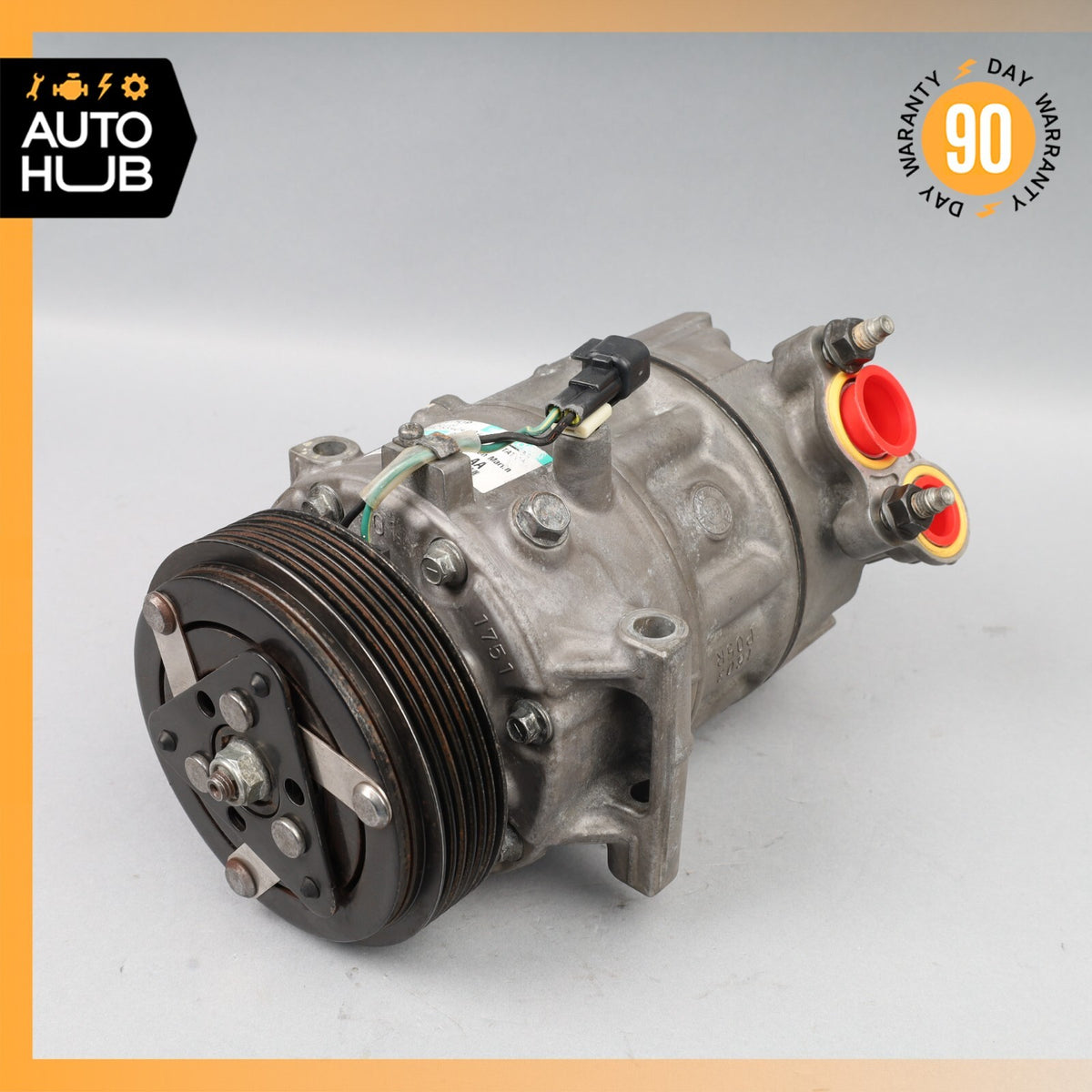 10-17 Aston Martin Rapide DB9 6.0L AC A/C Air Conditioning Compressor OEM - photo 2