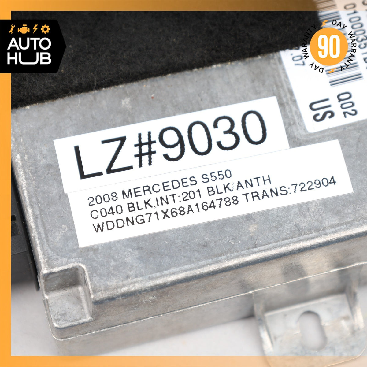 07-14 Mercedes W221 S550 CL550 Voice Language Communication Control Module OEM - photo 7