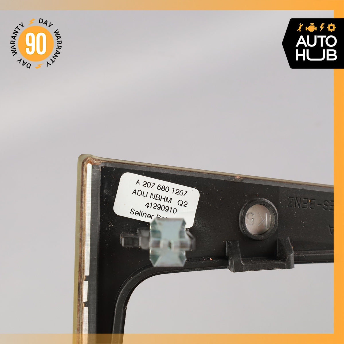 08-15 Mercedes W207 E350 E550 Center Console Shift Shifter Bezel Trim OEM - photo 13