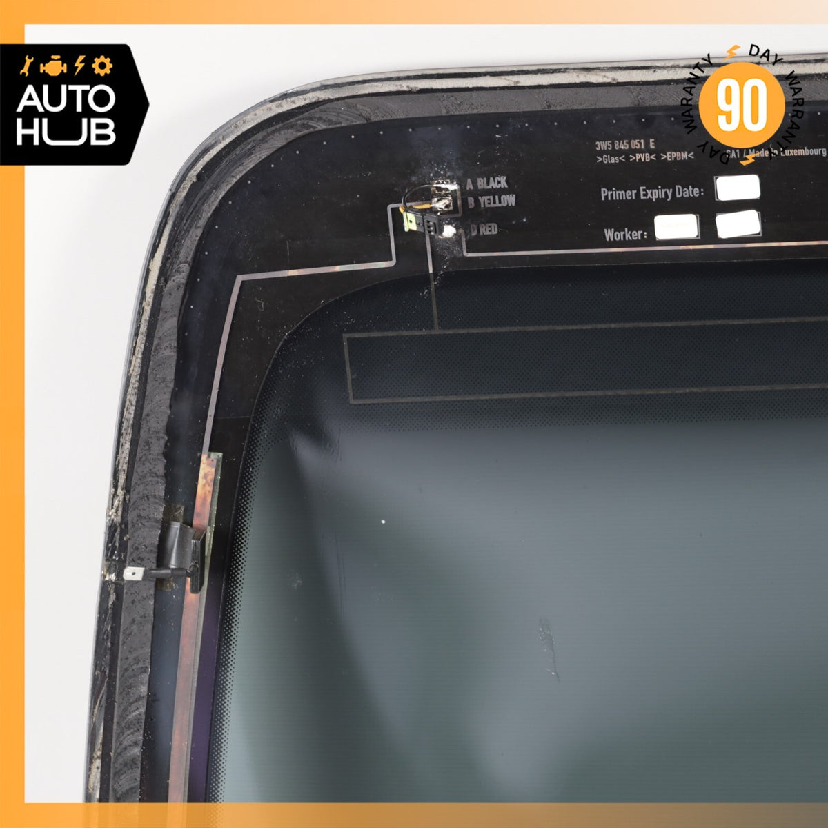 06-11 Bentley Continental Flying Spur Rear Windshield Wind Shield Glass OEM - photo 10