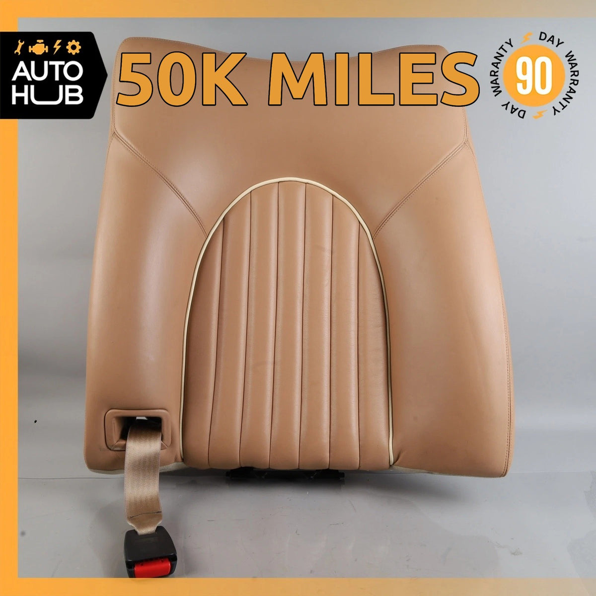 00-02 Bentley Arnage Rear Left Top Upper Seat Cushion OEM 50k - photo 1