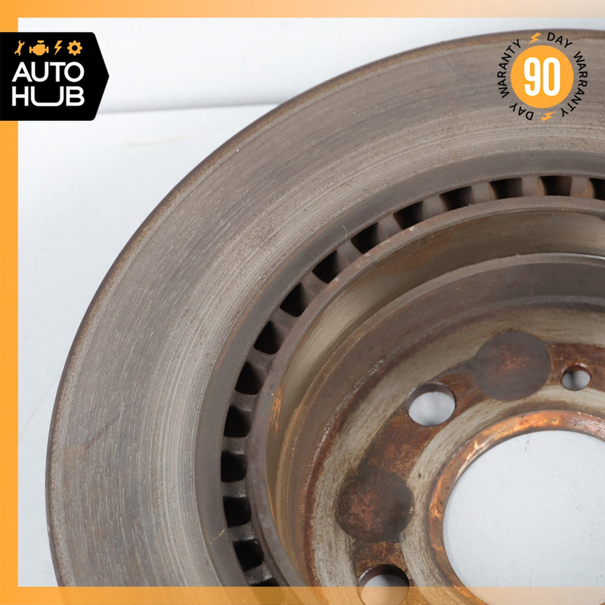08-17 Mercedes W207 E350 E400 C350 Rear Brake Rotor Left and Right Set OEM - photo 13