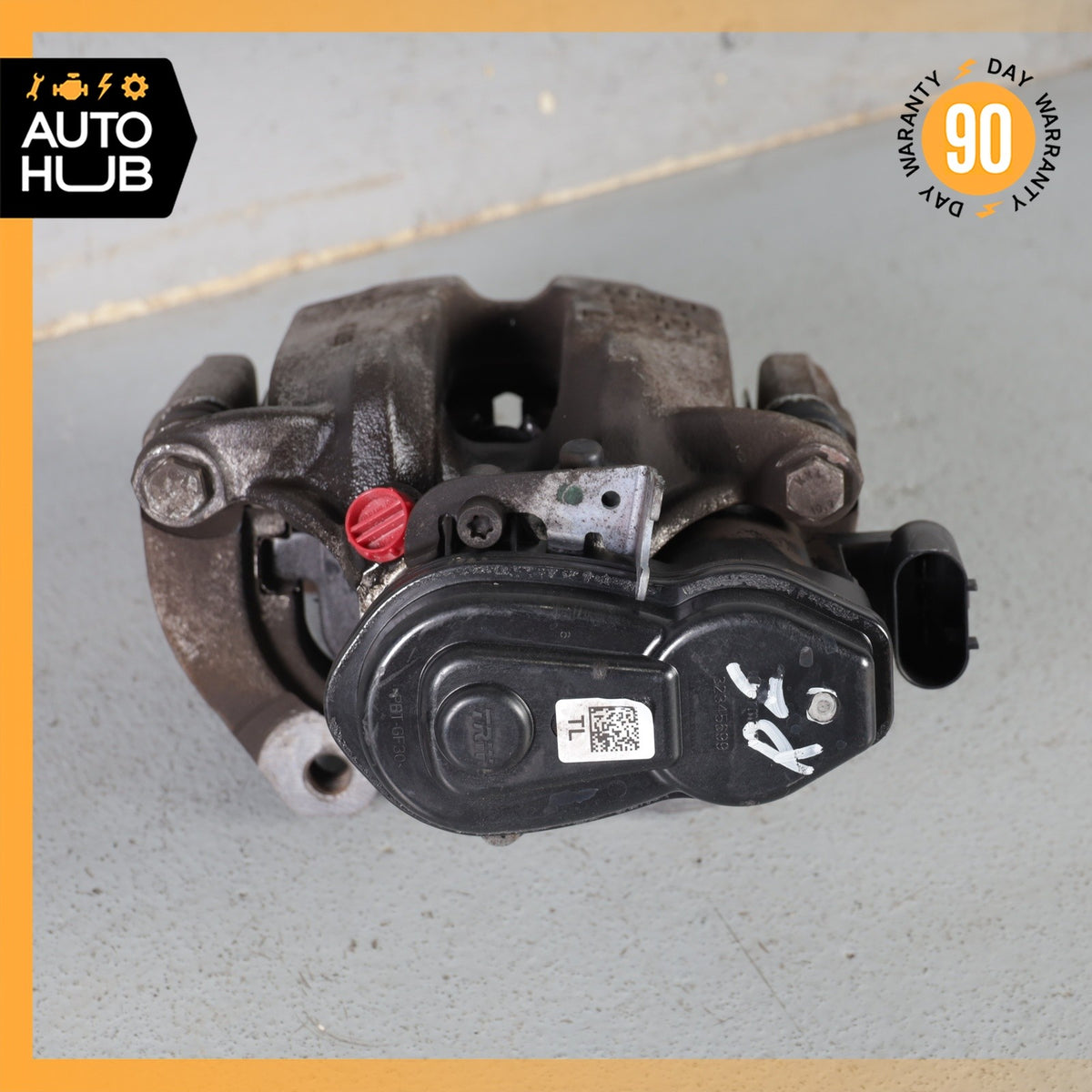 10-17 BMW F10 550i 535i 750i Rear Brake Caliper Calipers Set w/Actuator OEM - photo 14