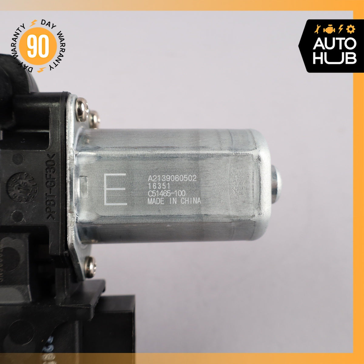 17-20 Mercedes W213 E300 E350 Rear Left Side Door Window Regulator Motor OEM - photo 9