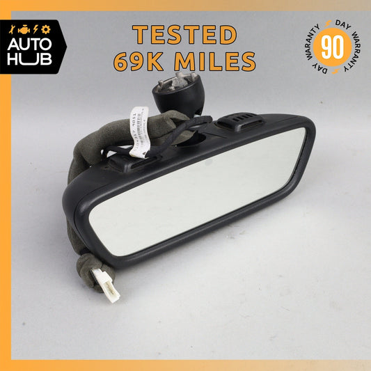 2013 Mercedes W207 E350 E550 Interior Rear View Mirror Black 2078104317 OEM - photo 1