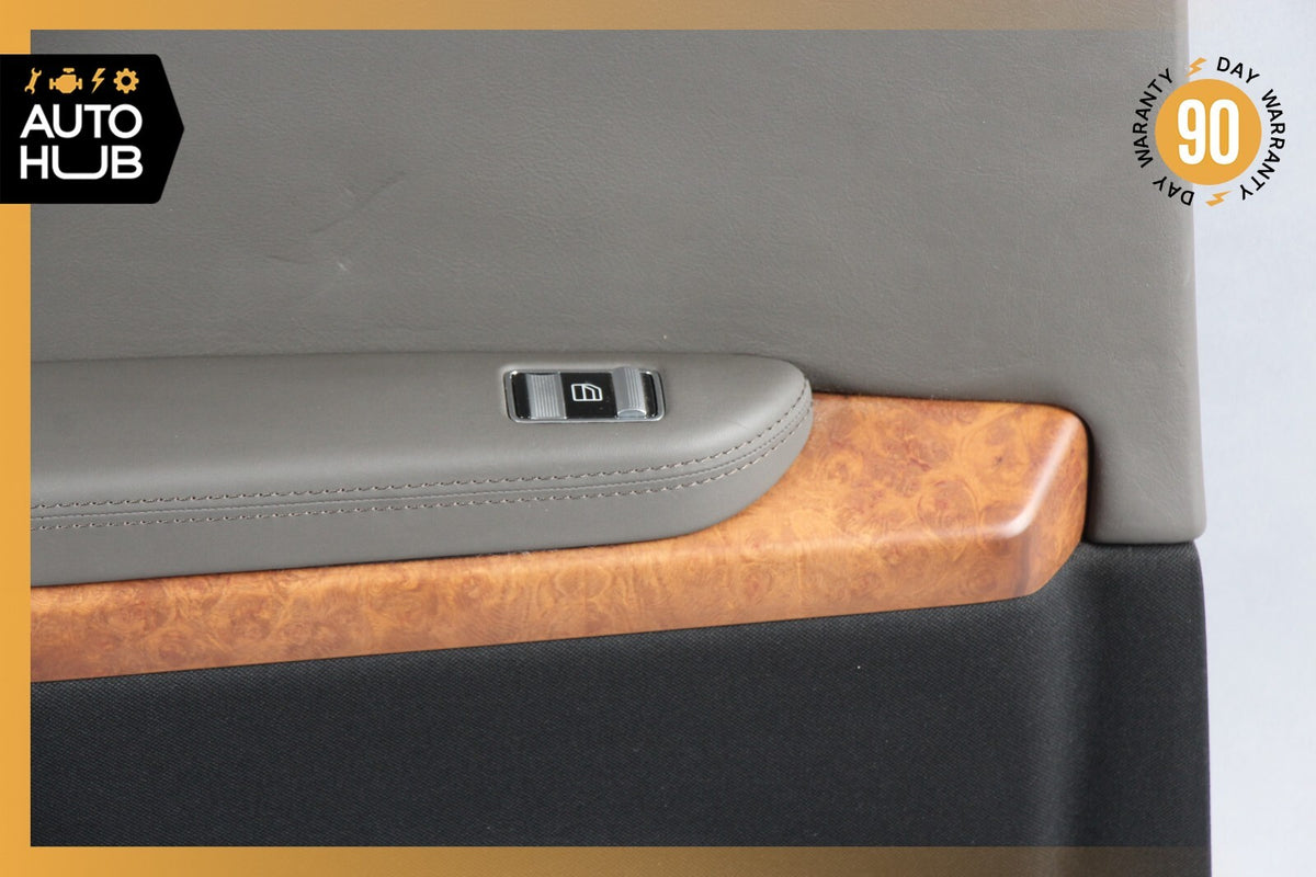 07-14 Mercedes W216 CL550 CL600 Interior Door Panel Rear Left Side Designo OEM - photo 7