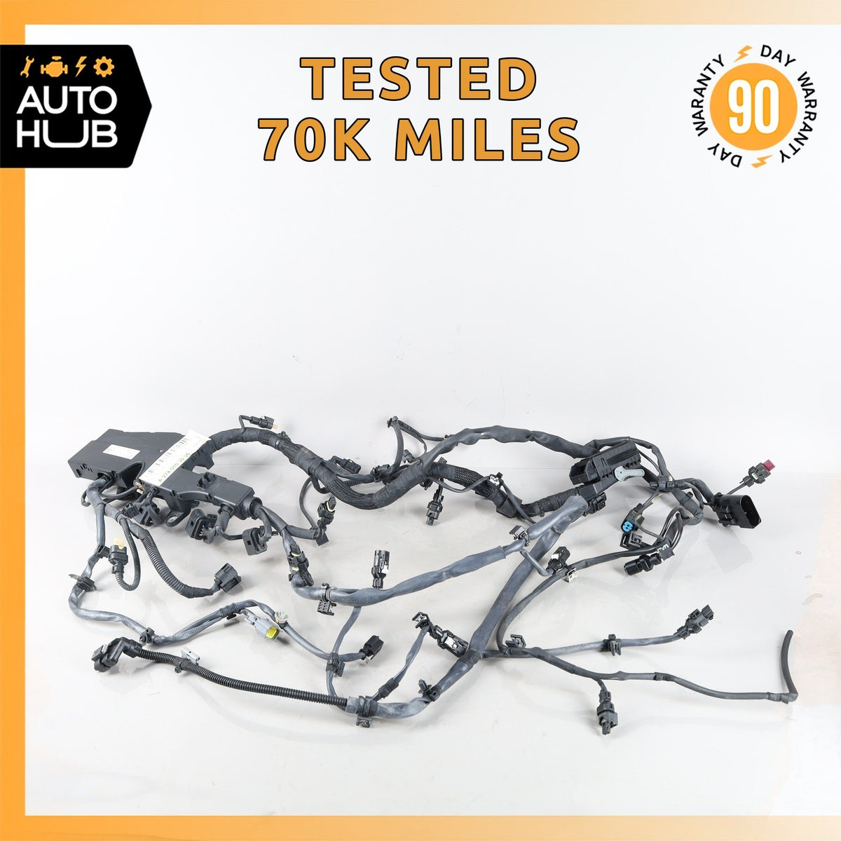 17-19 Mercedes W205 C300 E300 2.0L M274 Engine Motor Wire Wiring Harness OEM 70k - photo 1