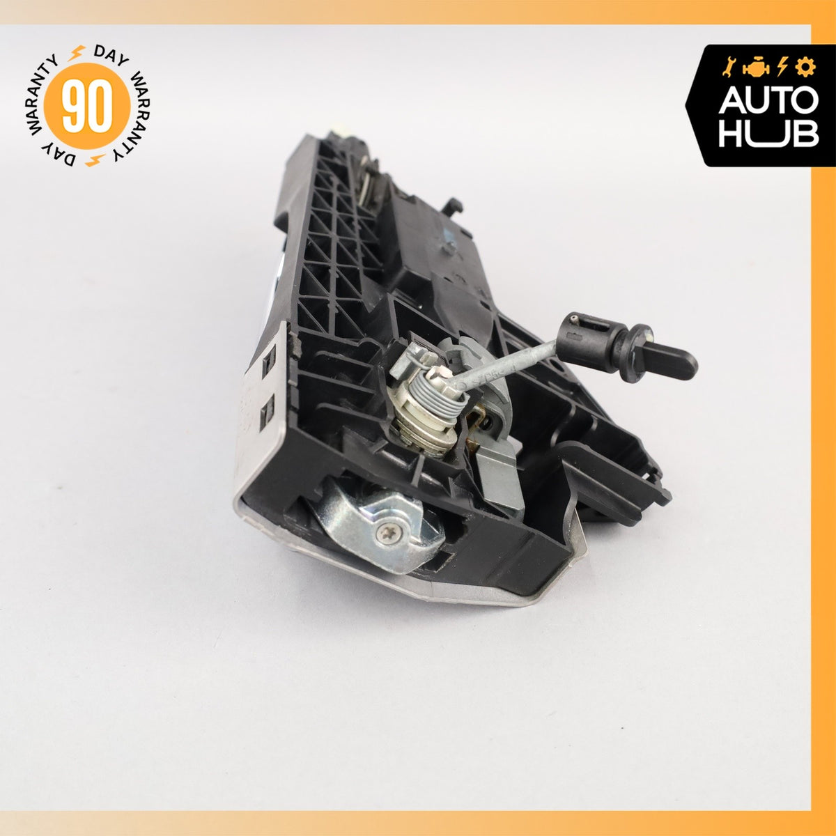 Audi D4 A8L Front Left Driver Exterior Door Handle Black 4H1837885 OEM - photo 17