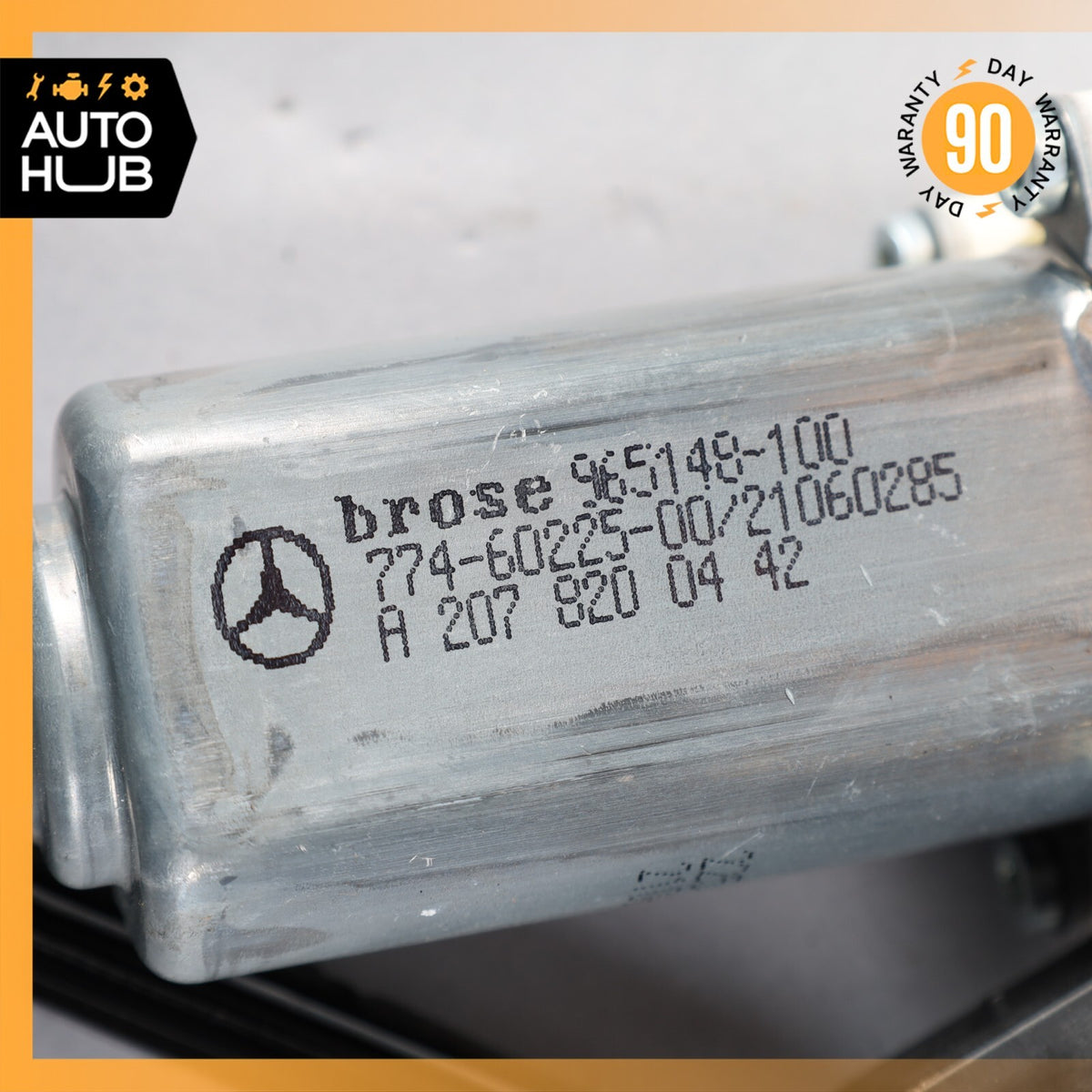 Mercedes W207 E350 Convertible Window Regulator Motor Front Right Side OEM 46k - photo 16