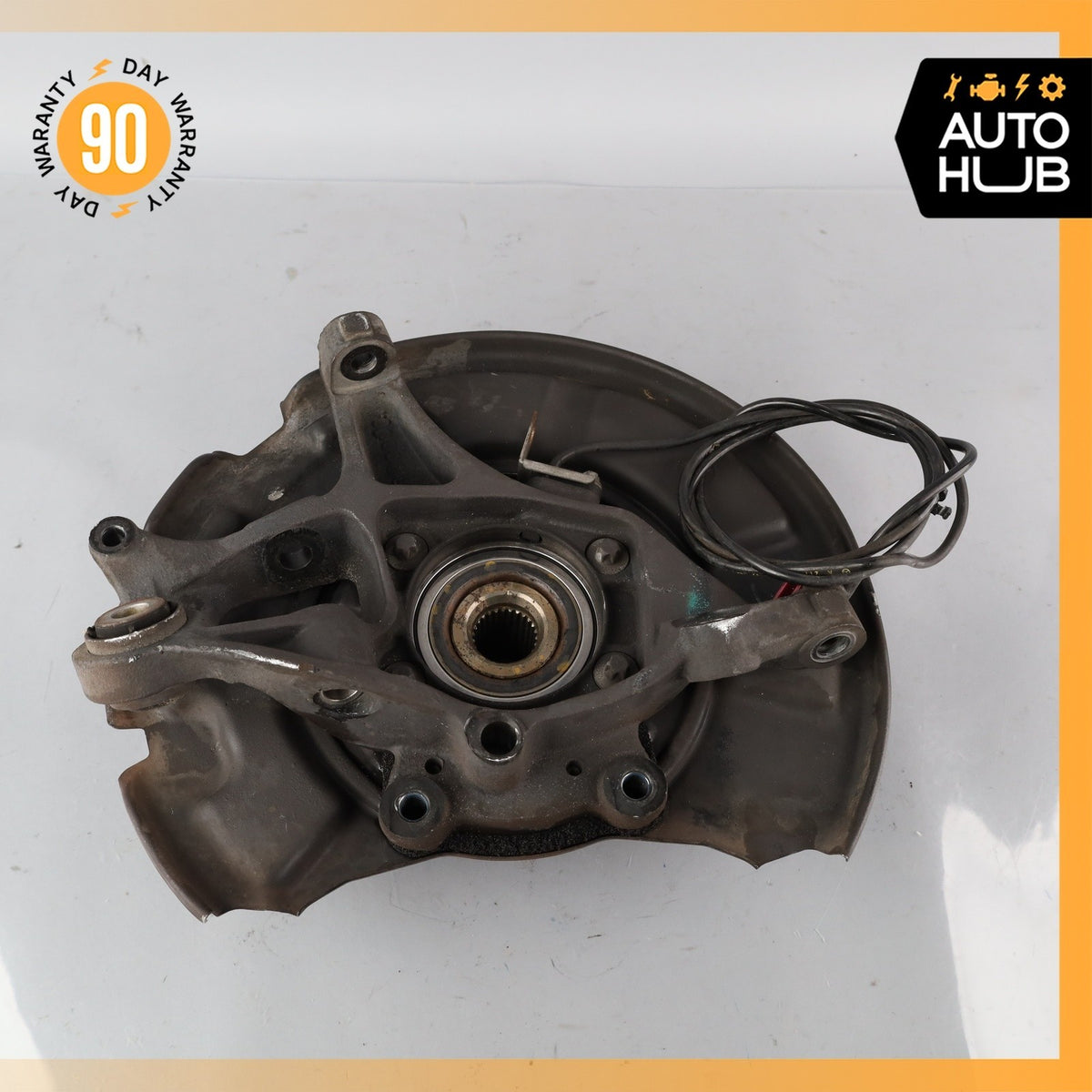 03-11 Mercedes W211 E63 CLS55 AMG Rear Left Spindle Knuckle Hub OEM - photo 8
