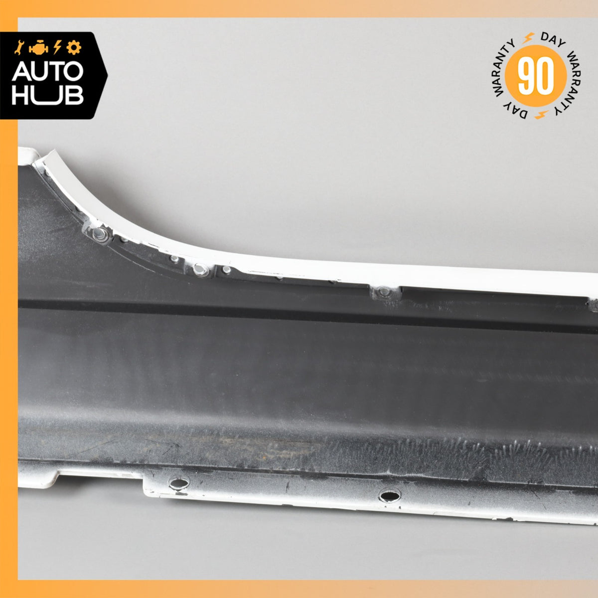 07-15 Jaguar X150 XKR XK Left Side Skirt Rocker Panel White 6W8310155A OEM - photo 13