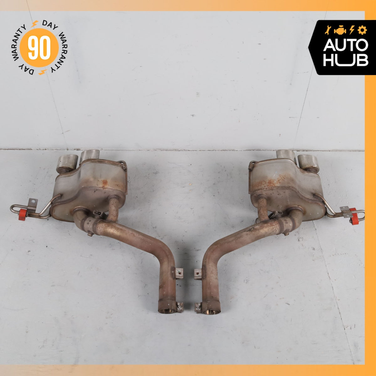 Maserati GranTurismo 4.7L Base Exhaust Mufflers Tips Left & Right Set OEM 47k - photo 12