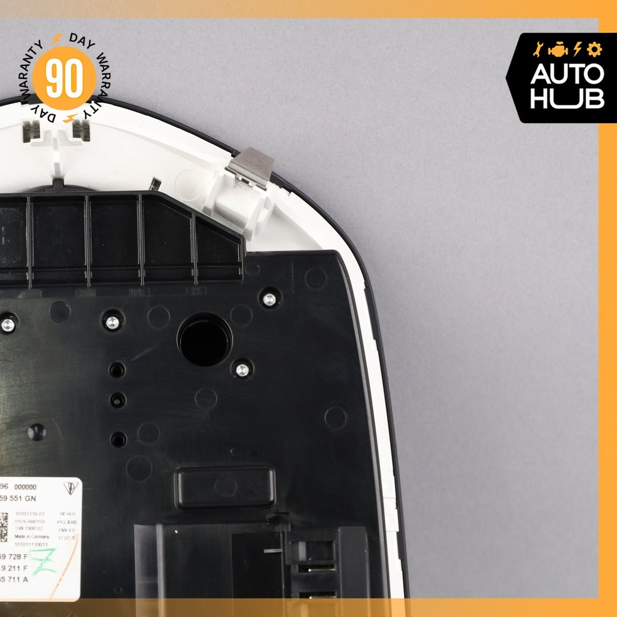 10-18 Porsche Cayenne 958 Panamera Front Overhead Dome Light Lamp Black OEM - photo 9