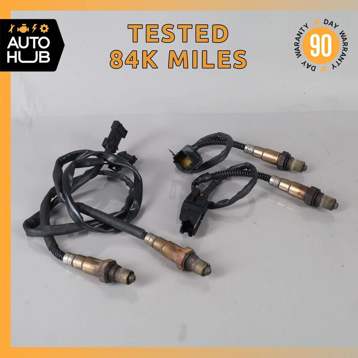 Maserati Quattroporte M139 4200 Front & Rear Oxygen O2 Sensor Lambda Set OEM 84k - photo 1