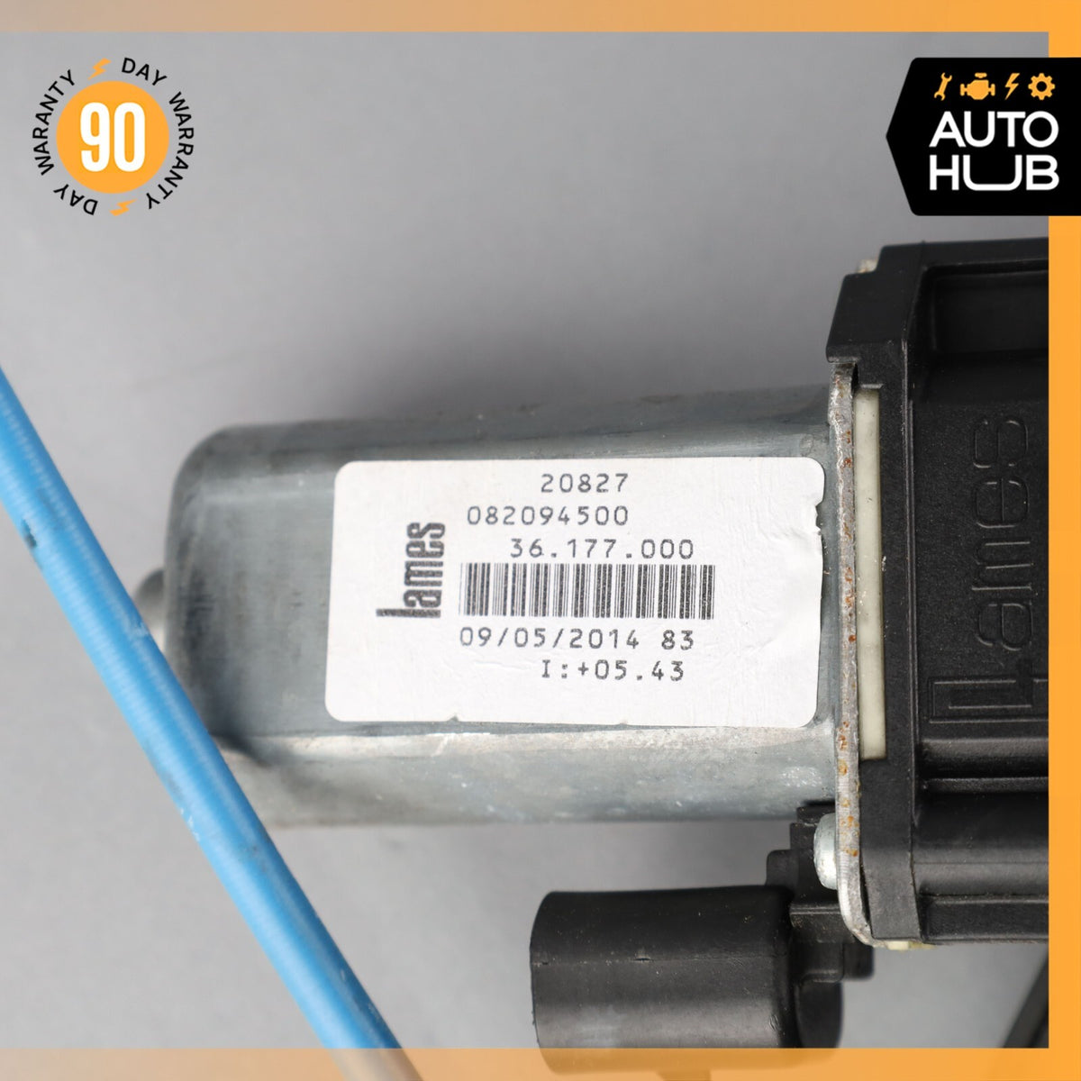 10-19 Maserati GranTurismo M145 Window Regulator Motor Front Right Side OEM 43k - photo 14