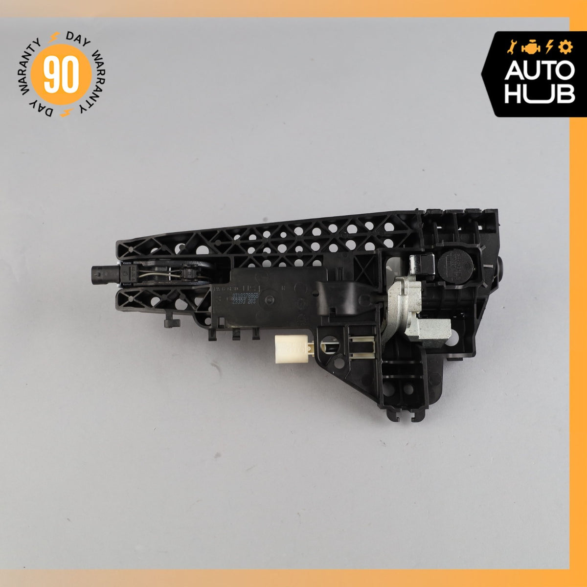 Audi S5 Right Passenger Exterior Door Handle w/ Keyless Go White 8T0837886B OEM - photo 5