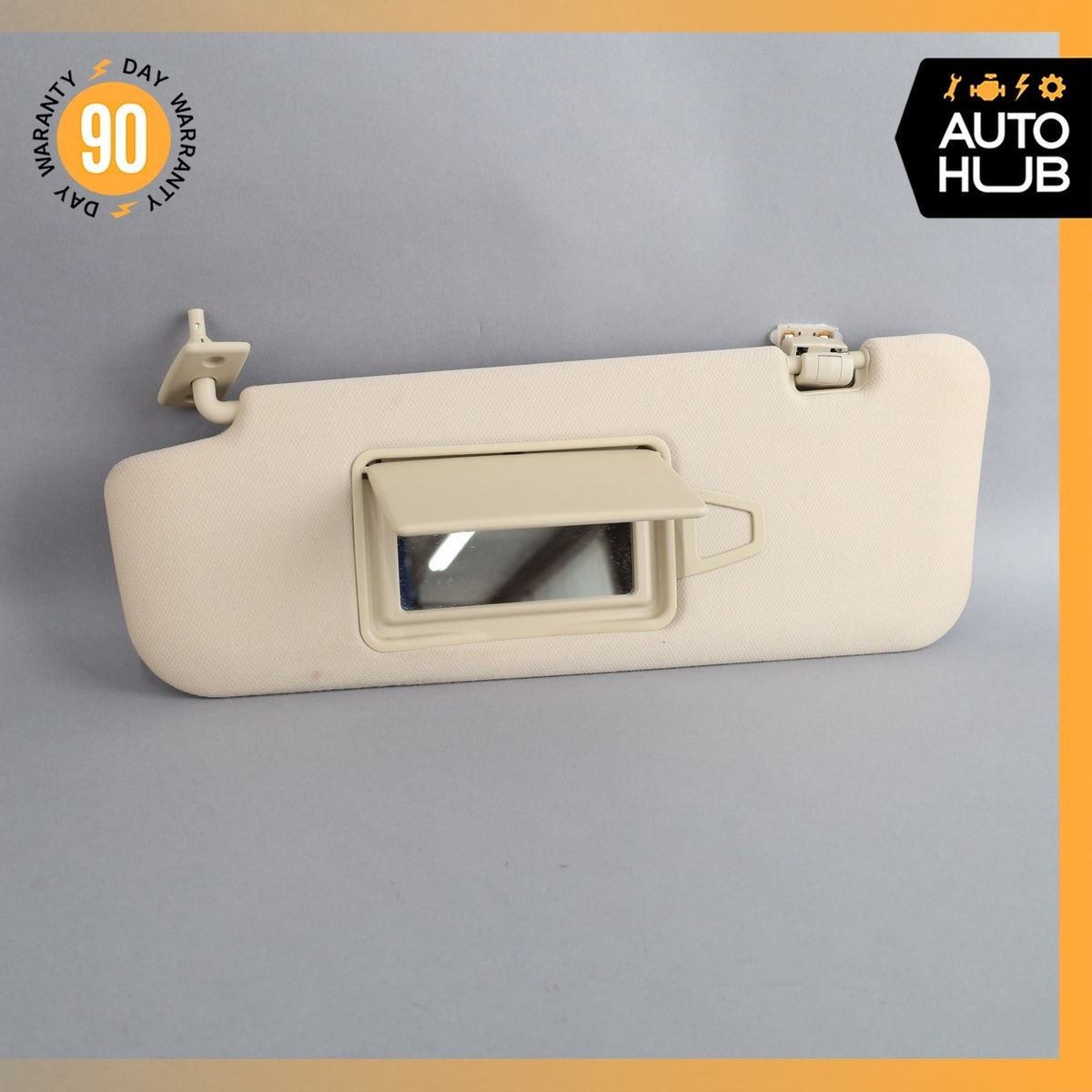 06-11 Mercedes W219 CLS550 CLS500 Front Left Side Sunvisor Sun Visor Beige OEM - photo 10
