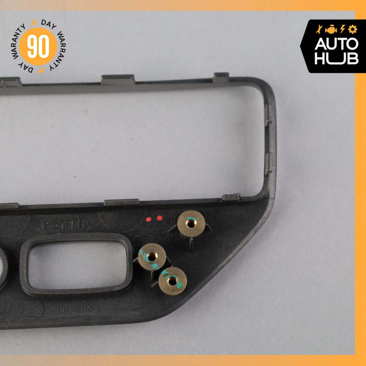 Maserati GranTurismo M145 Center Console Radio Trim Bezel Panel Silver OEM - photo 6