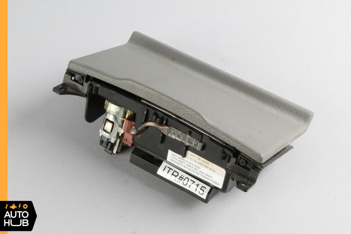 07-09 Mercedes W221 S450 S550 Ash Tray Ashtray Lighter Trim Gray 2216801552 OEM - photo 2