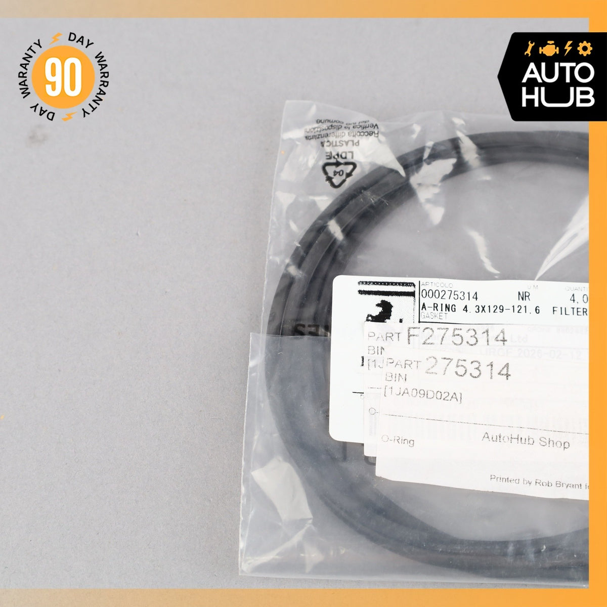Ferrari FF California 458 Italia Gas Tank Fuel Pump Ring Seal Set of 4 OEM NEW - photo 3