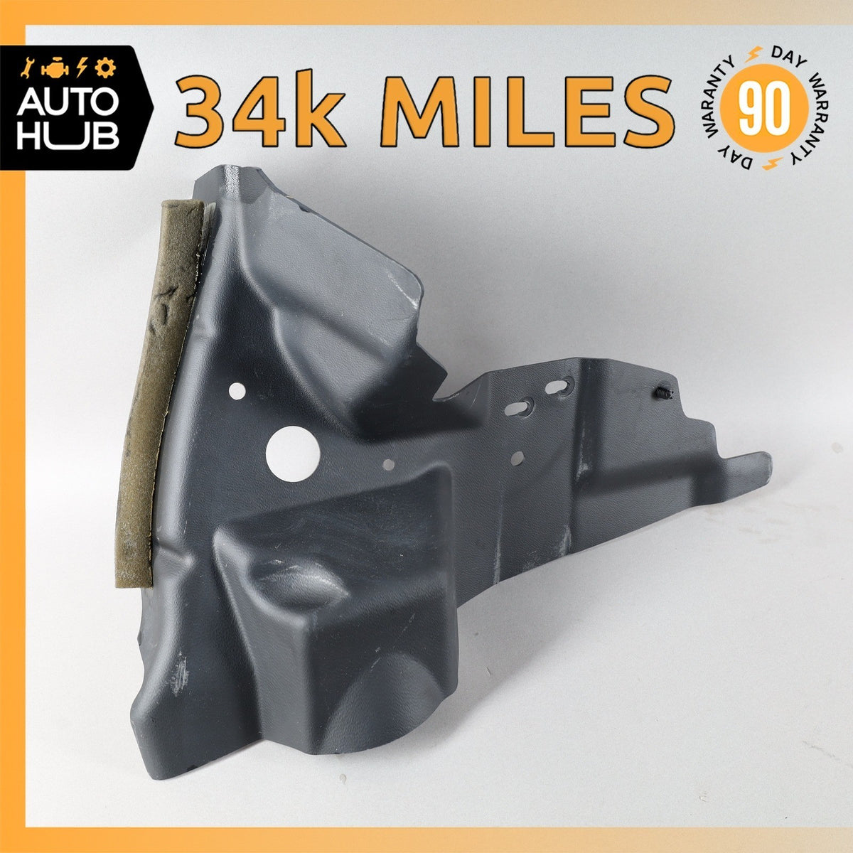 05-12 Aston Martin DB9 Front Right Radiator Bracket Support Air Vent OEM 34k - photo 1