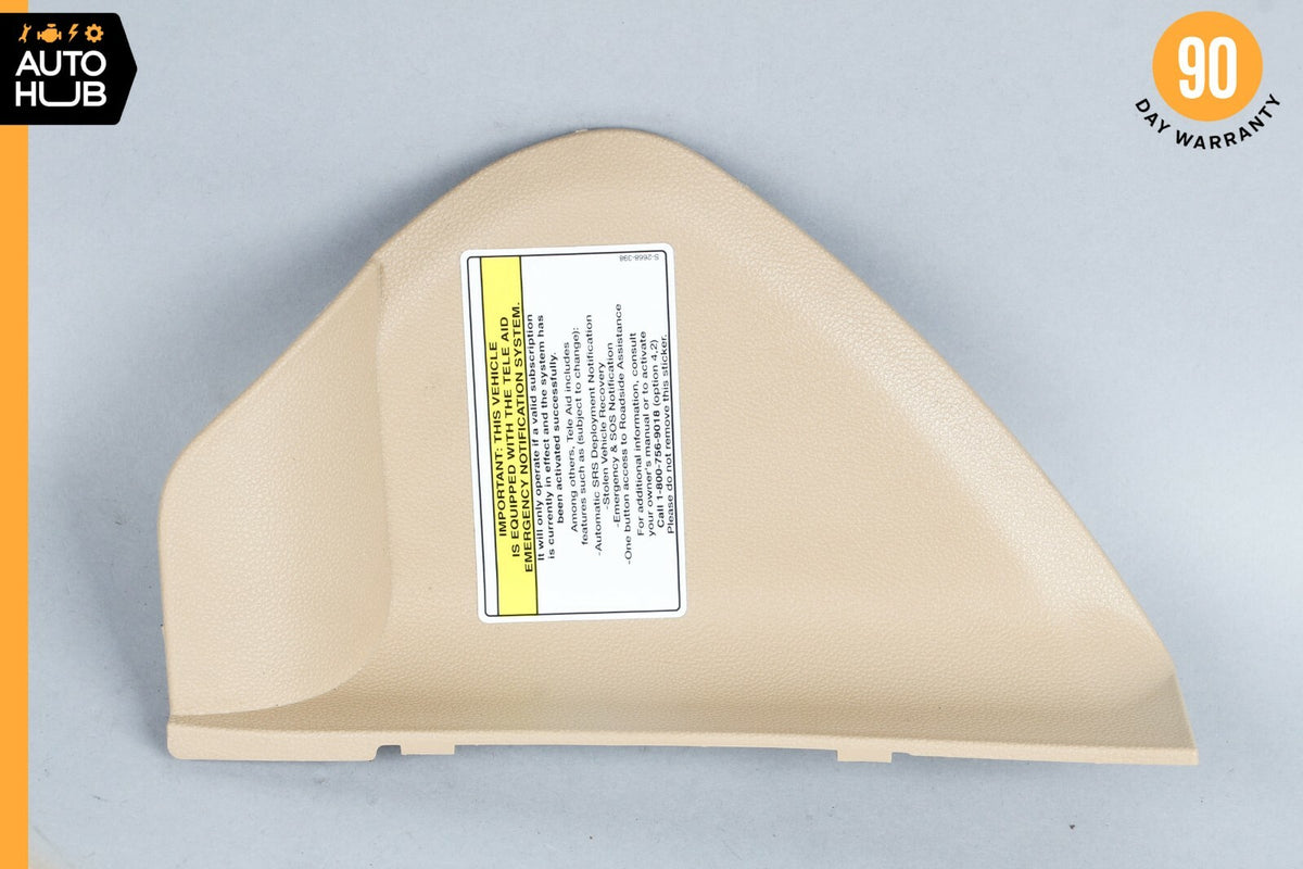 06-12 Mercedes X164 GL450 ML450 Dashboard Dash Board Left Side Trim Beige OEM - photo 1
