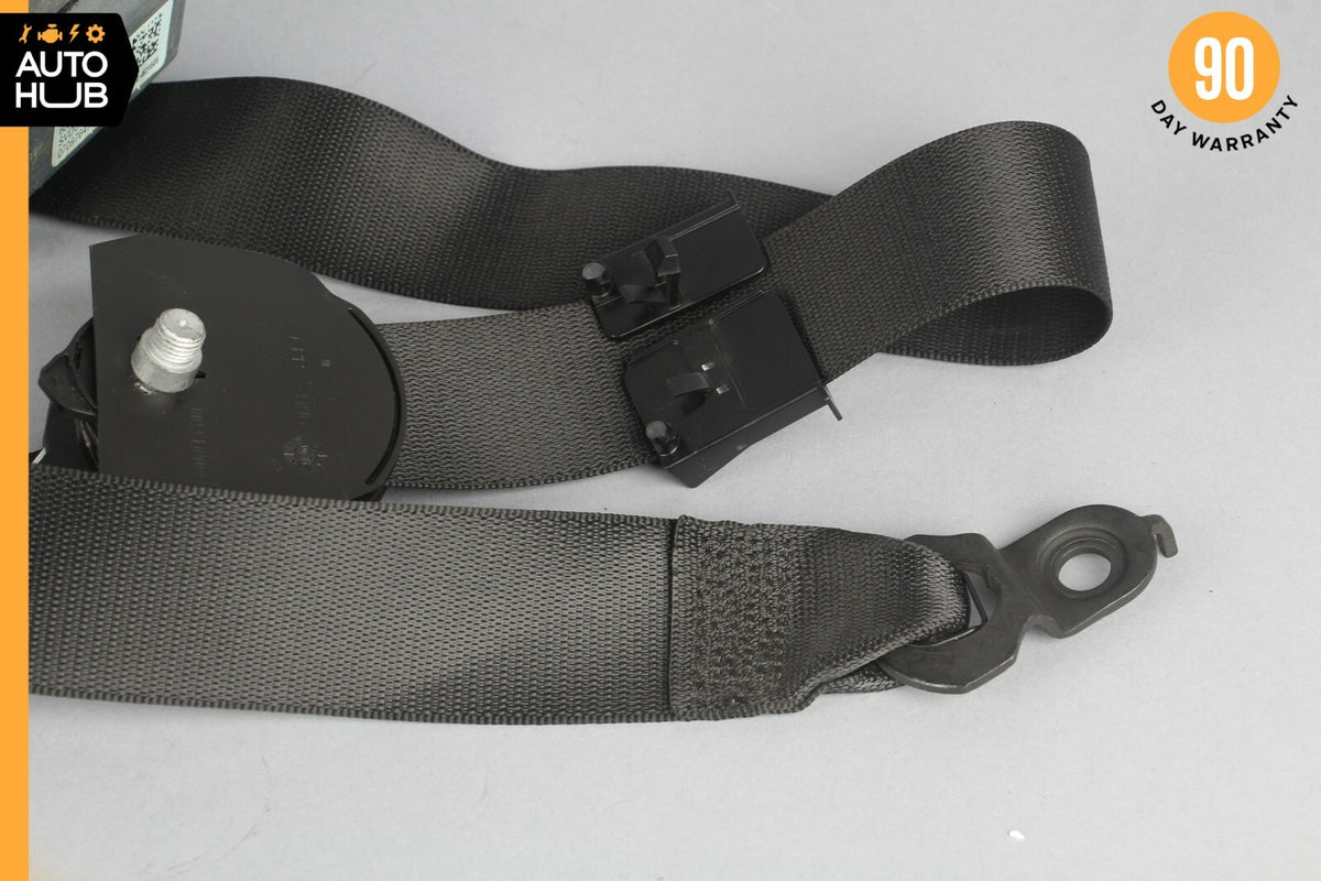 07-09 Mercede W211 E550 CLS550 Front Right Passenger Side Seat Belt Black OEM - photo 2