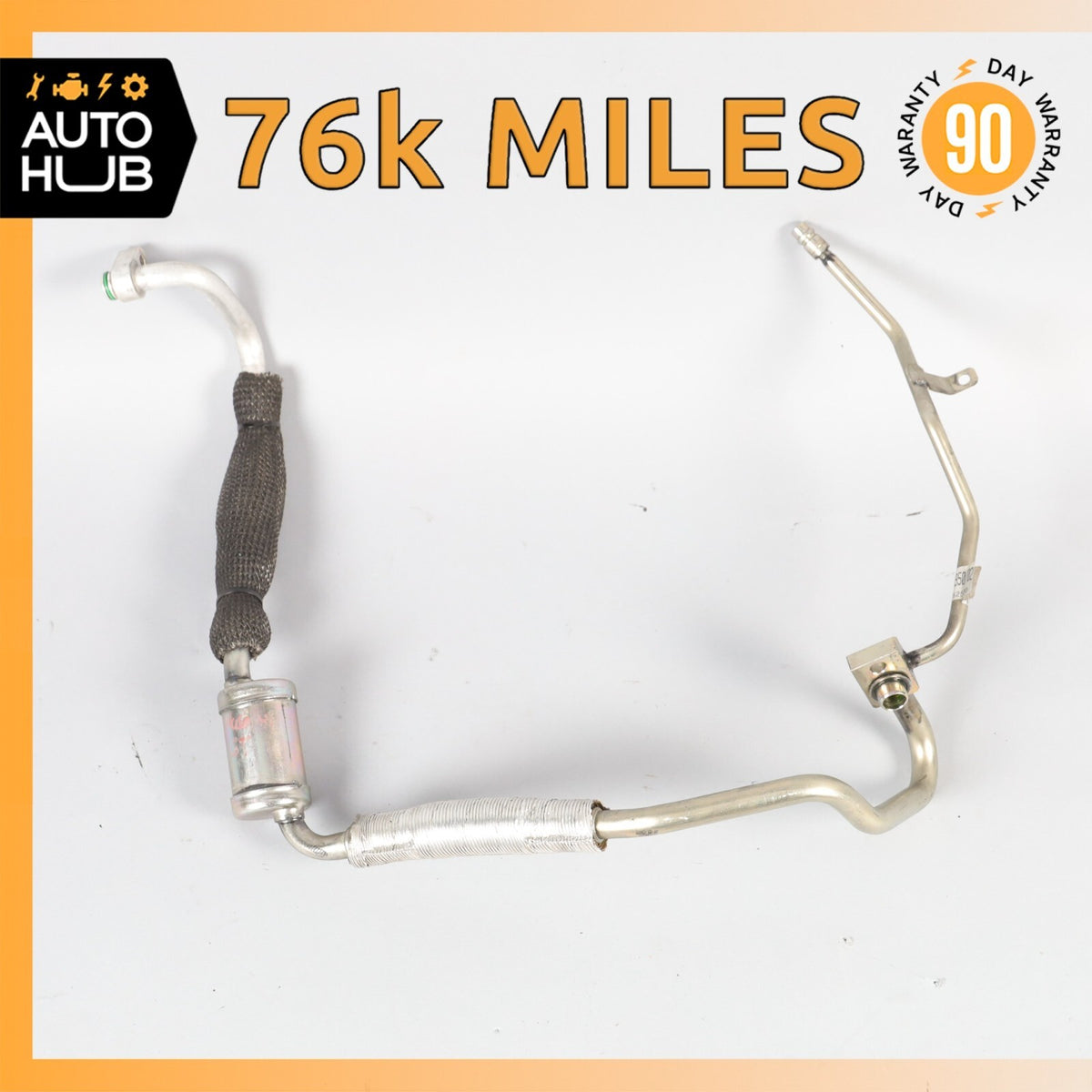 08-19 Maserati GranTurismo M145 AC Air Conditioning Hose Pipe Line OEM 76k - photo 1