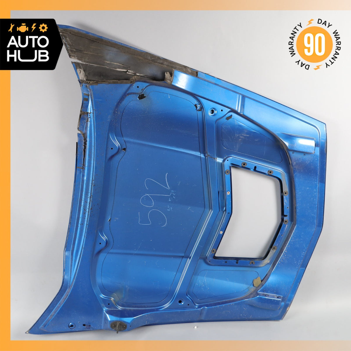 14-19 Chevrolet Corvette C7 Z51 Hood Bonnet Cover Panel Assembly Blue OEM - photo 15