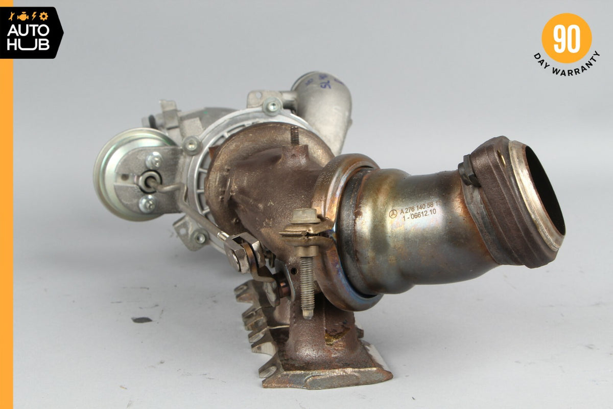 Mercedes R231 SL400 SL450 M276 Right Turbocharger Turbo Charger Manifold OEM 62k - photo 6