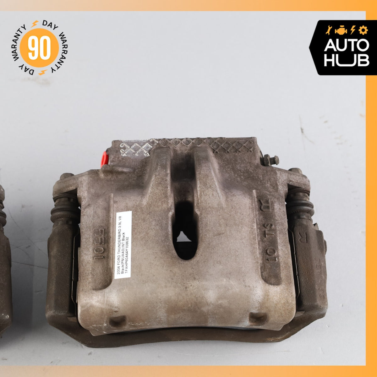 02-05 Ford Thunderbird 3.9L V8 Front Left & Right Brake Caliper Calipers Set OEM - photo 7