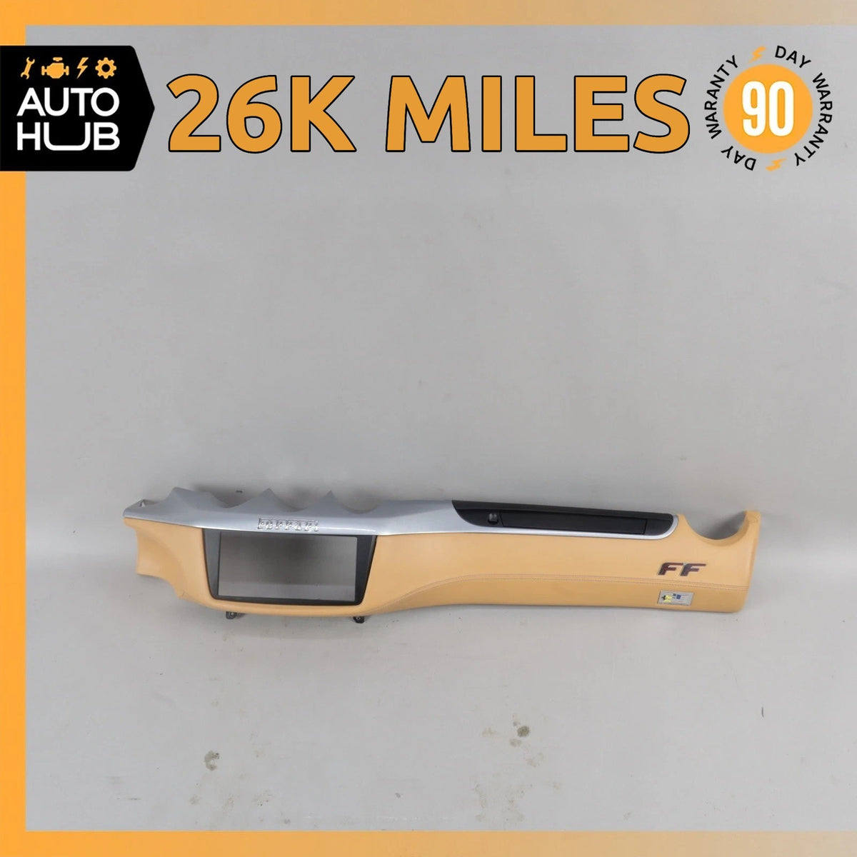 11-16 Ferrari FF F151 Center Dashboard Dash Cover Panel Trim OEM 26k - photo 1