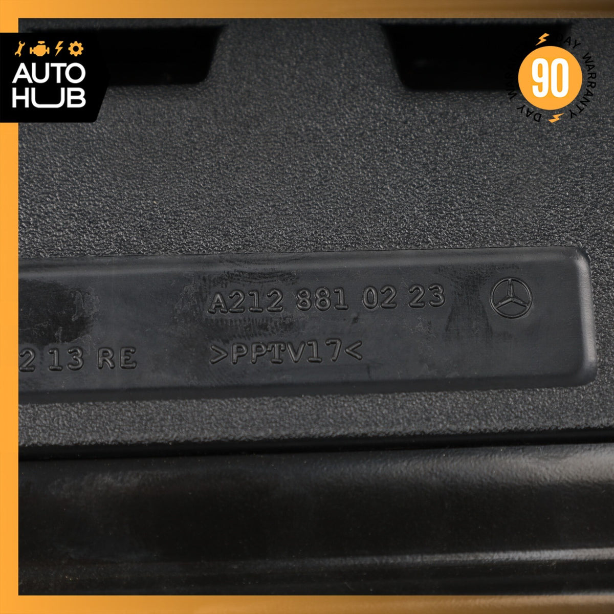 10-16 Mercedes W212 E400 CLS550 Right Side Under Seat Compartment Black OEM - photo 13