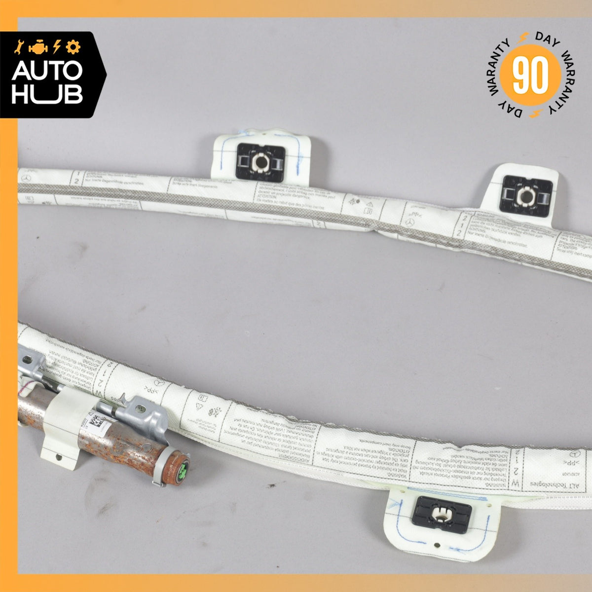 13-16 Mercedes W212 E250 E350 Sedan Roof Curtain Air Bag Right Side OEM - photo 4