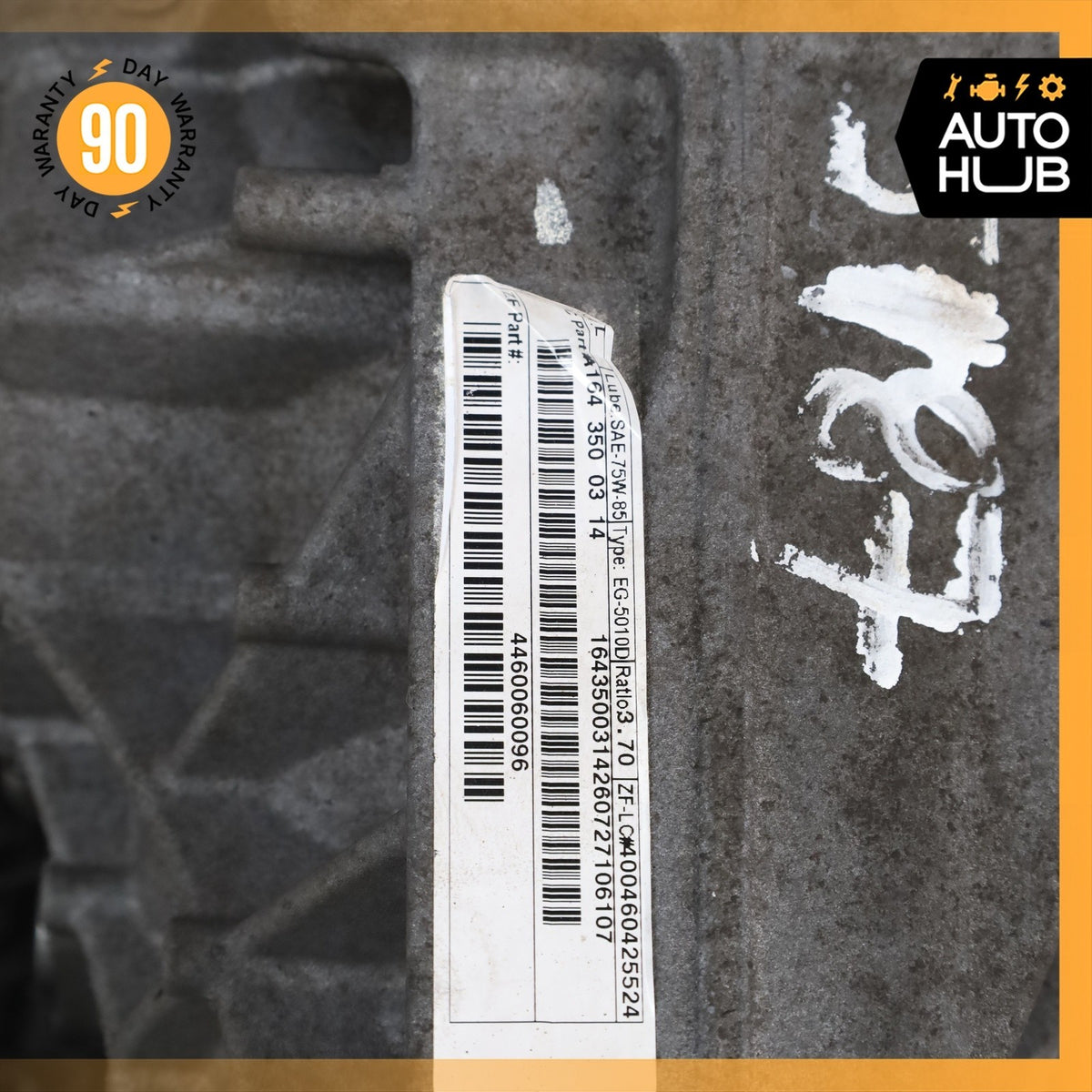 06-13 Mercedes W164 ML550 GL320 Rear Differential Axle Carrier Assembly OEM - photo 13