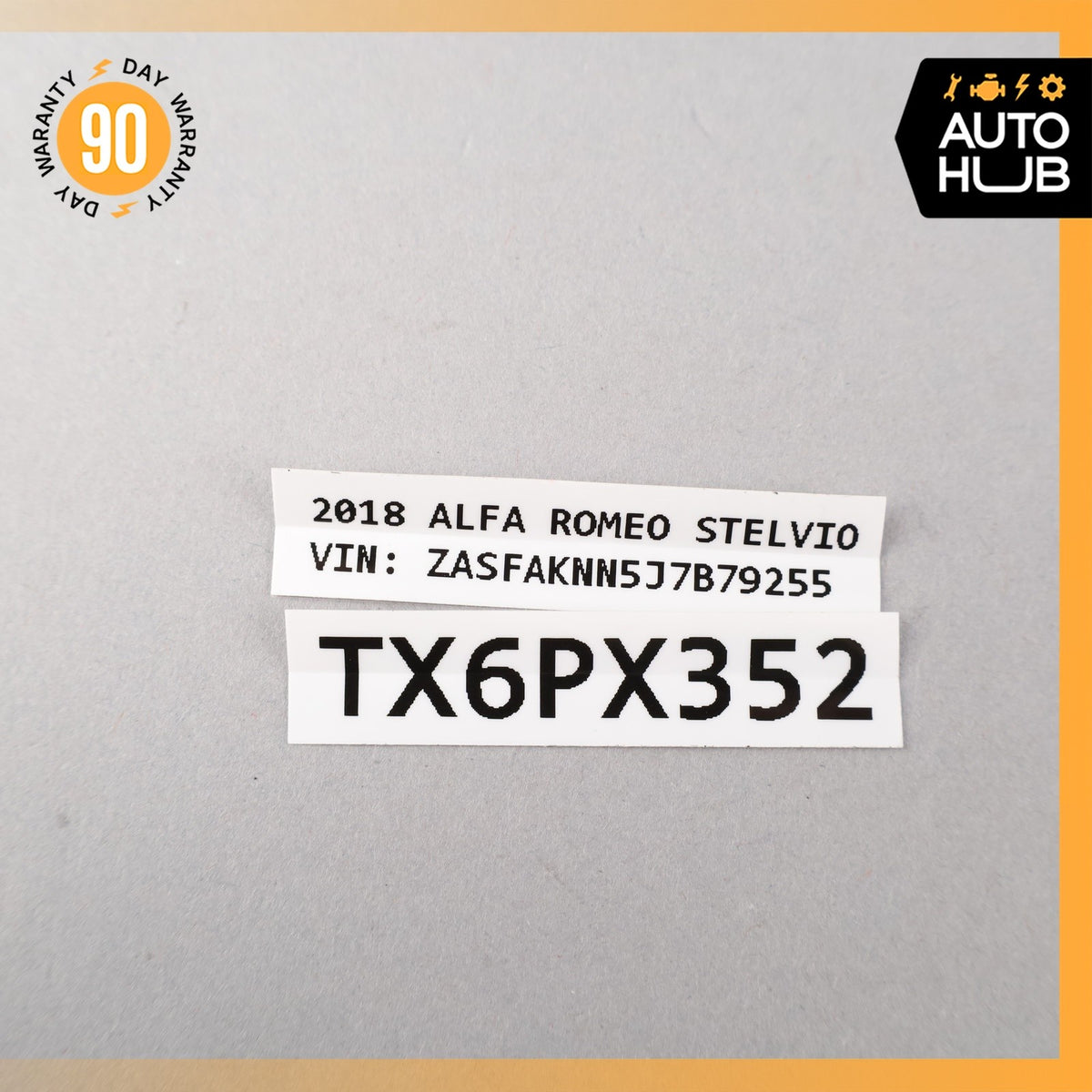 17-23 Alfa Romeo 949 Stelvio Headlight Lamp Ballast Control Module OEM 72k - photo 9