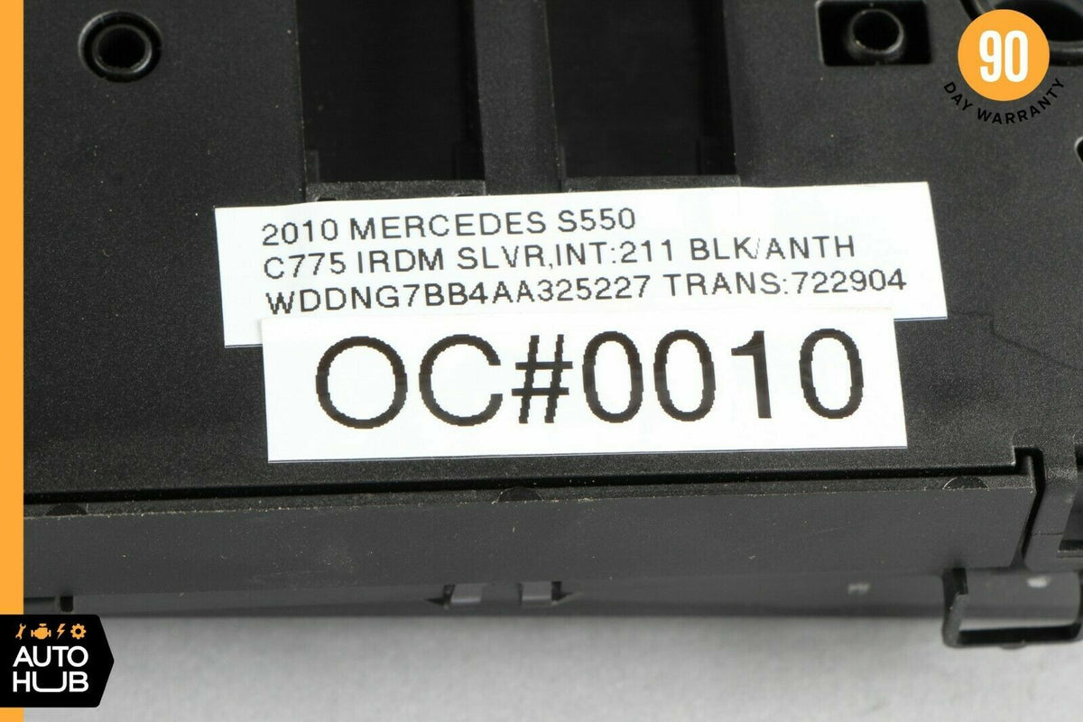07-14 Mercedes W221 S550 CL550 Front Left Driver Seat Control Memory Switch OEM - photo 12