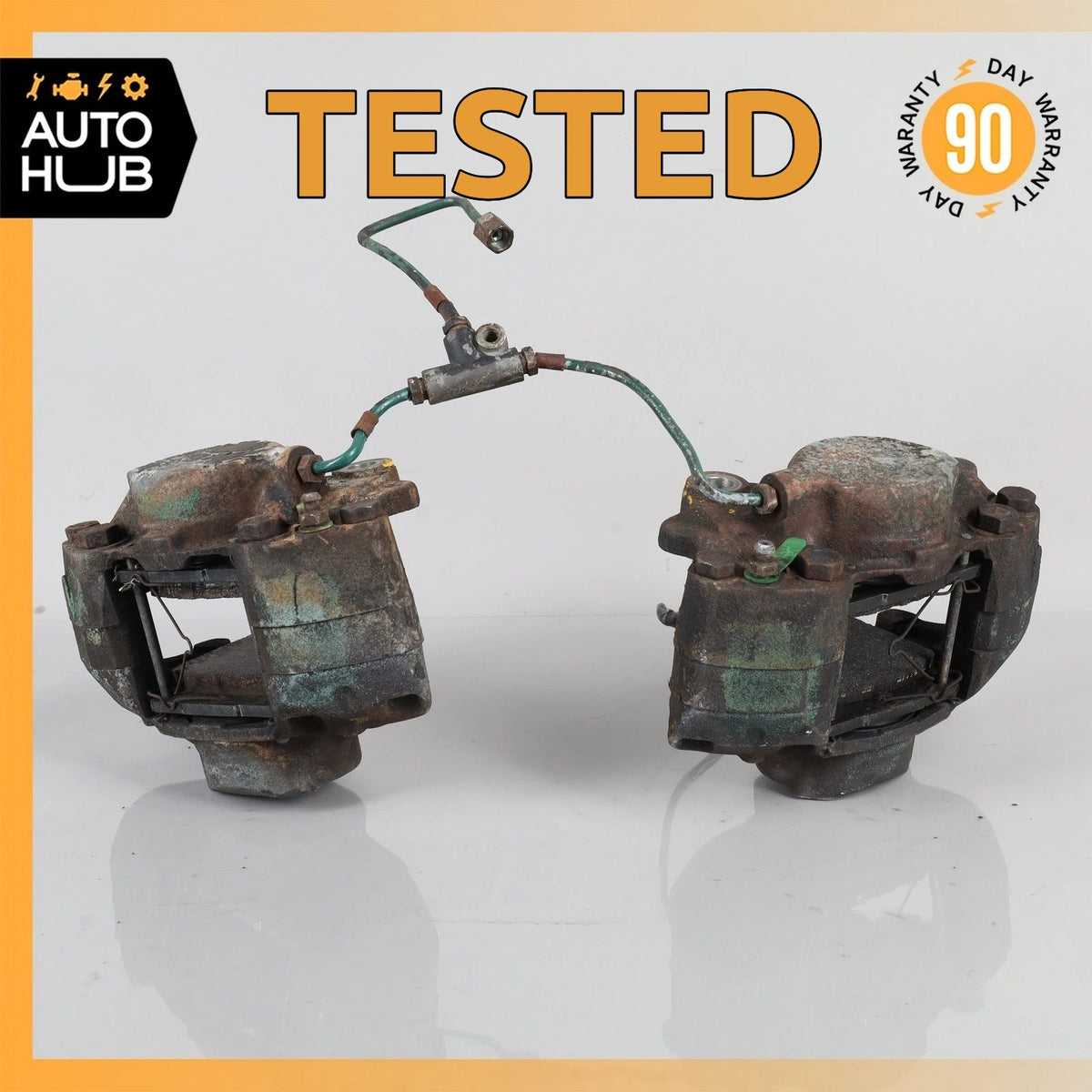 90-98 Bentley Brooklands Azure Front Left Brake Calipers Set of 2 OEM - photo 1