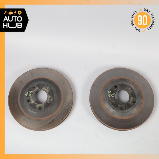 04-13 Cadillac XLR Corvette C6 Front Brake Rotor Disc Set of 2 Set OEM 81k - photo 1