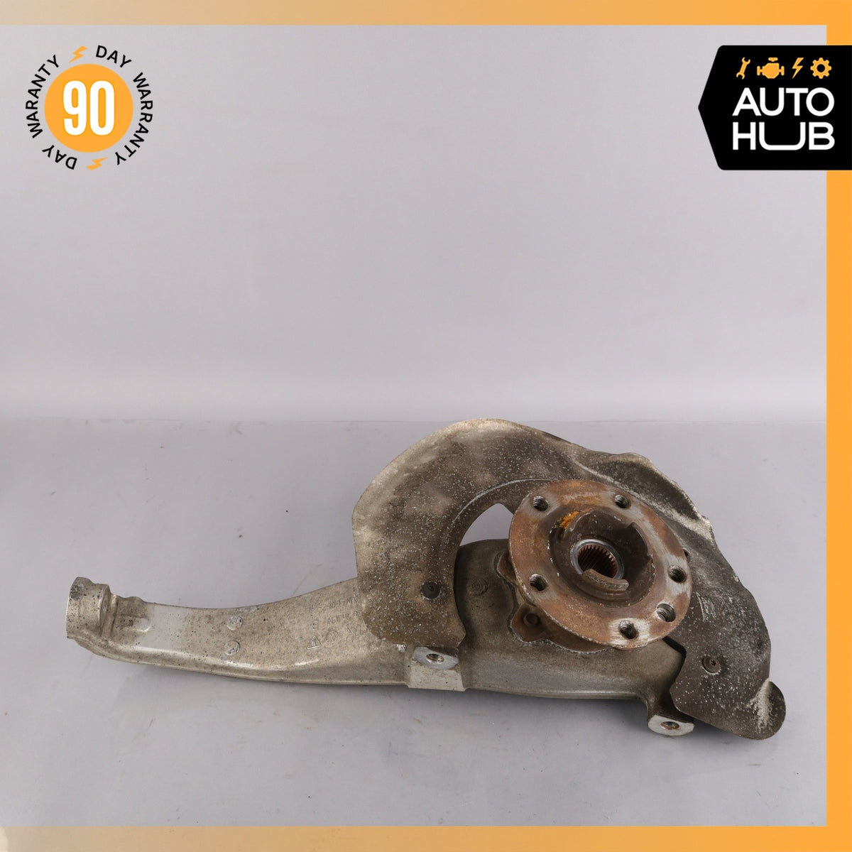 11-18 Porsche Cayenne 958 Turbo Front Left Side Knuckle Spindle OEM 92k - photo 2